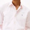Camicia Oxford elasticizzata a righe, vestibilità regolare Camicia Oxford elasticizzata a righe, vestibilità regolare