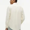 Camicia Oxford elasticizzata a righe, vestibilità regolare Camicia Oxford elasticizzata a righe, vestibilità regolare