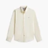 Camicia Oxford elasticizzata a righe, vestibilità regolare Camicia Oxford elasticizzata a righe, vestibilità regolare