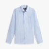 Camicia Oxford elasticizzata a righe, vestibilità regolare Camicia Oxford elasticizzata a righe, vestibilità regolare