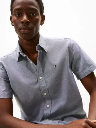 Camicia Oxford elasticizzata Regular Fit