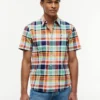 Camicia Oxford Madras dalla vestibilità regolare Camicia Oxford Madras dalla vestibilità regolare