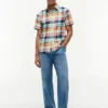 Camicia Oxford Madras dalla vestibilità regolare Camicia Oxford Madras dalla vestibilità regolare