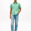 Camicia Oxford tinta in capo, vestibilità regolare
