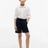 Camicia per bambini in misto lino e cotone