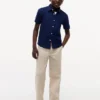 Camicia per bambini in misto lino e cotone