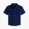 Camicia per bambini in misto lino e cotone