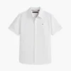 Camicia per bambini in misto lino e cotone