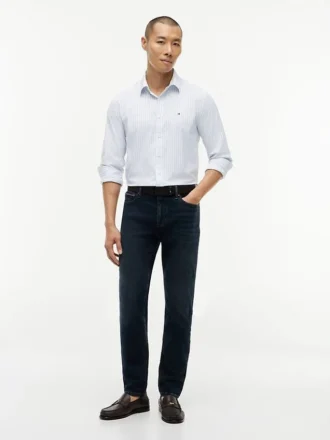 Camicia TH Performance a righe con vestibilità regolare