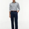 Camicia TH Performance a righe, vestibilità regolare