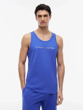 Canotta da notte con logo Hilfiger