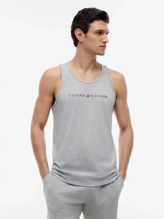Canotta da notte con logo Hilfiger