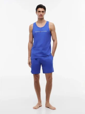 Canotta da notte con logo Hilfiger