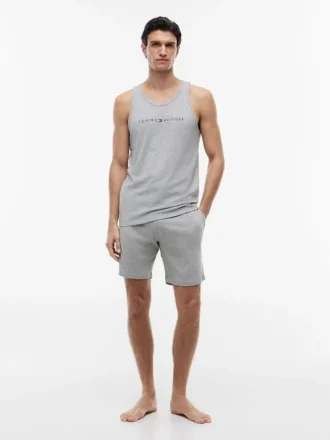 Canotta da notte con logo Hilfiger