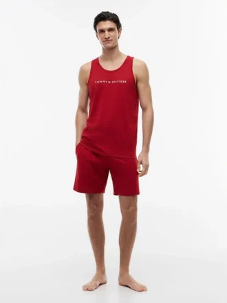 Canotta da notte con logo Hilfiger
