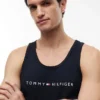 Canotta da notte con logo Hilfiger