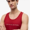 Canotta da notte con logo Hilfiger