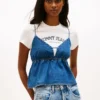 Canotta in chambray Tommy Jeans Canotta in chambray Tommy Jeans