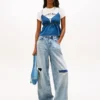 Canotta in chambray Tommy Jeans Canotta in chambray Tommy Jeans