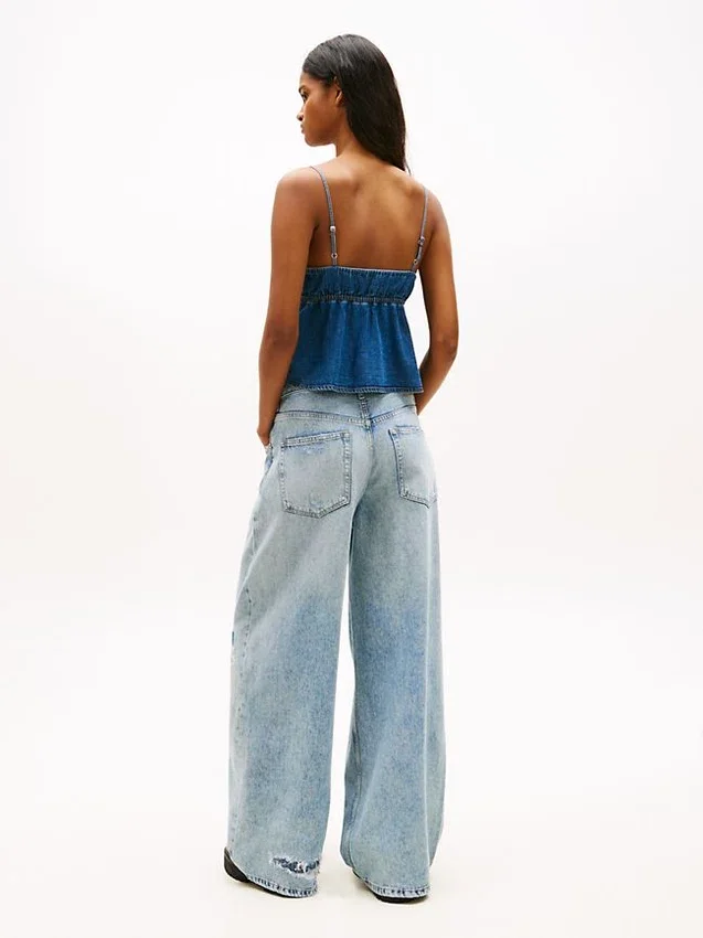 Canotta in chambray Tommy Jeans Canotta in chambray Tommy Jeans