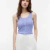 Canotta in maglia mista
