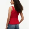 Canotta in maglia mista