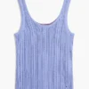 Canotta in maglia mista