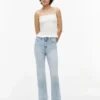 Canotta slim fit con arricciature Tommy Jeans Canotta slim fit con arricciature Tommy Jeans