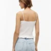 Canotta slim fit con arricciature Tommy Jeans Canotta slim fit con arricciature Tommy Jeans