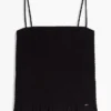 Canotta slim fit con arricciature Tommy Jeans Canotta slim fit con arricciature Tommy Jeans