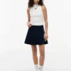 Canotta Tommy Jeans a collo alto e vestibilità slim