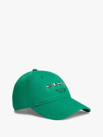 Cappellino da baseball con bandiere nautiche ricamate Cappellino da baseball con bandiere nautiche ricamate