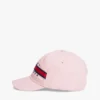 Cappellino da baseball con logo a strisce e bandiera per bambini