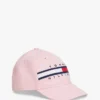 Cappellino da baseball con logo a strisce e bandiera per neonati