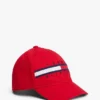 Cappellino da baseball con logo a strisce e bandiera per neonati