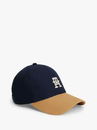 Cappellino da baseball con logo monogramma