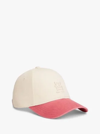 Cappellino da baseball con logo monogramma