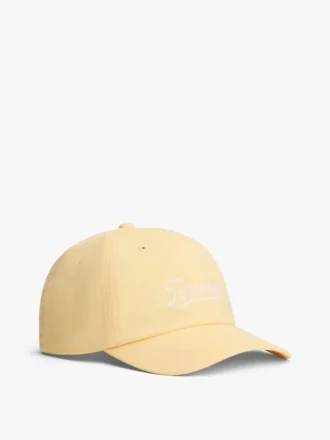 Cappellino da baseball con logo Tommy in stile script per bambini
