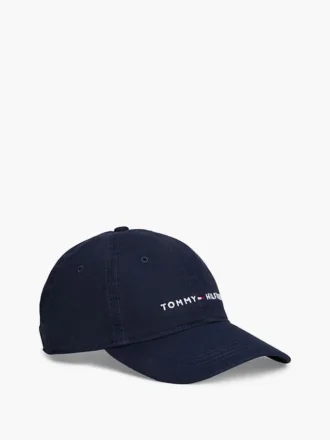 Cappellino da baseball con logo Tommy ricamato