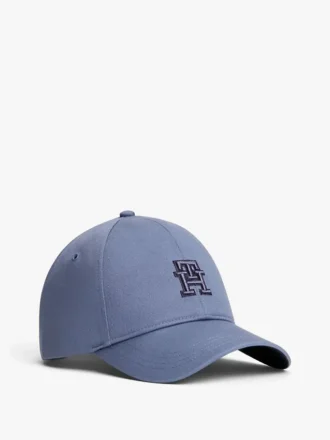 Cappellino da baseball con monogramma ricamato