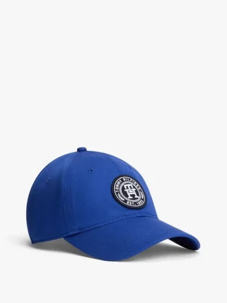 Cappellino da baseball con toppa circolare monogramma