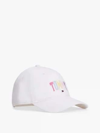 Cappellino da baseball multicolore con logo Tommy per bambini