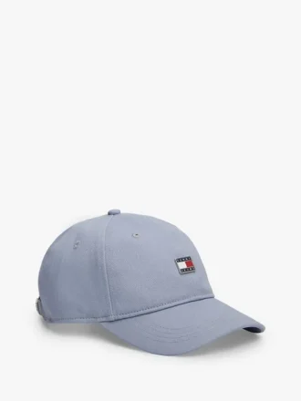 Cappellino da baseball Tommy Jeans con badge in twill spazzolato