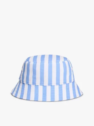 Cappello a secchiello a righe per bambini