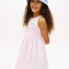 Cappello a secchiello a righe per bambini