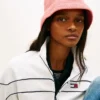 Cappello a secchiello all’uncinetto Tommy Jeans