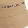 Cappello a secchiello con logo Tommy