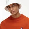 Cappello a secchiello con logo Tommy