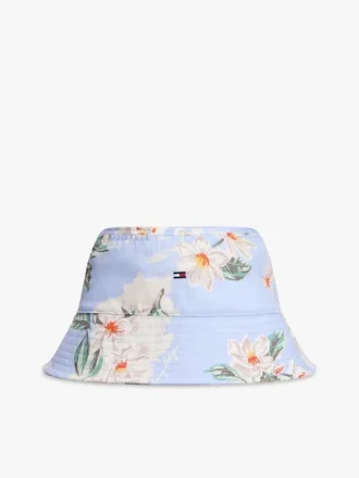 Cappello a secchiello con stampa floreale per bambini Cappello a secchiello con stampa floreale per bambini