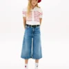 Cardigan a righe a costine per bambini Polo Cardigan a righe a costine per bambini Polo